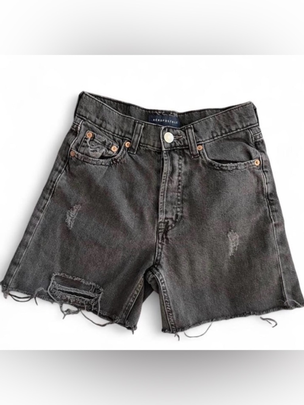 Aeropostale High Rise Denim Shorts